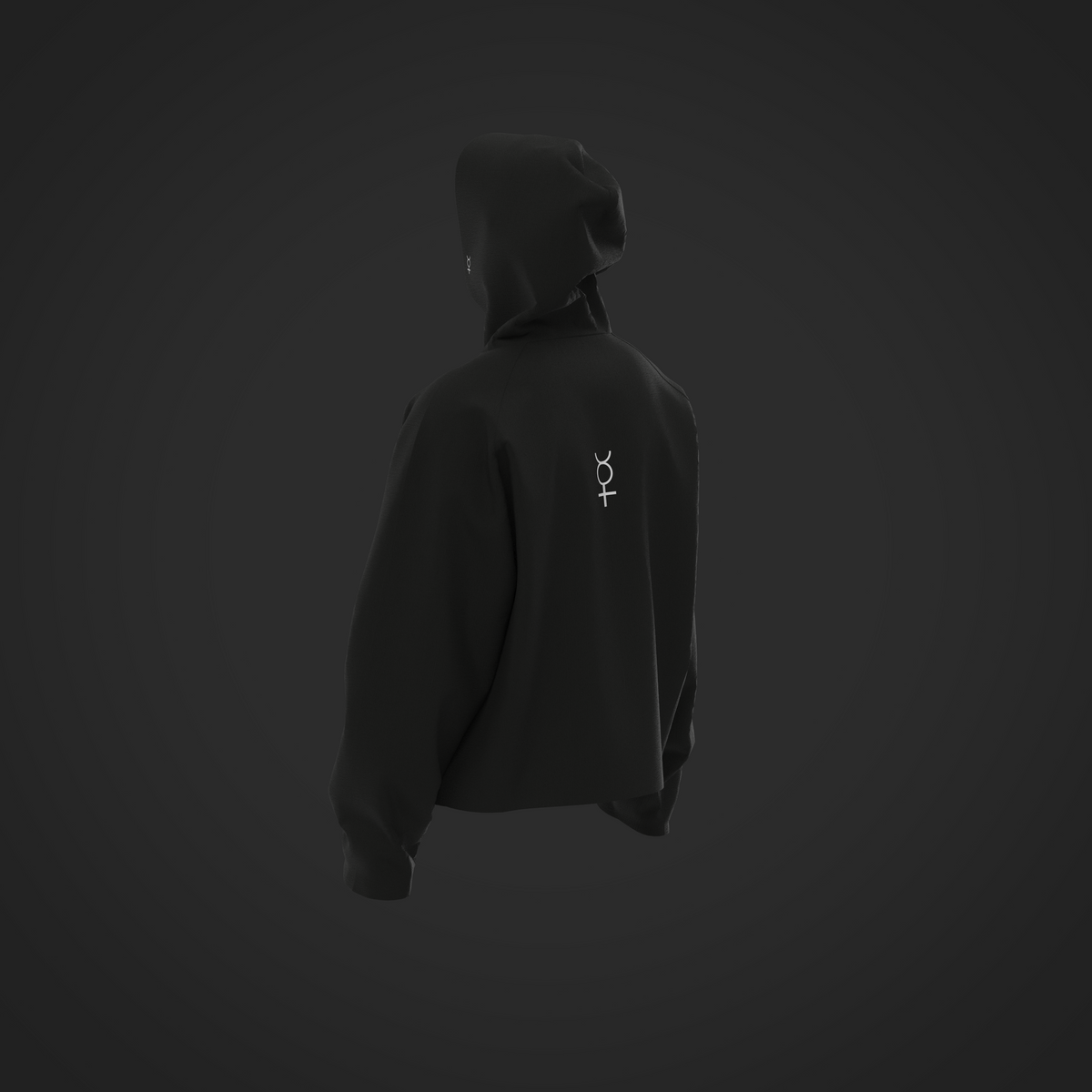 Men Oversized Hoodie - mercury edit
