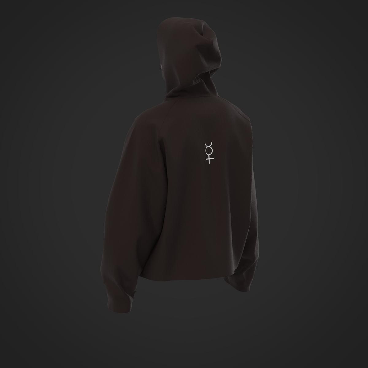 Men Oversized Hoodie - mercury edit